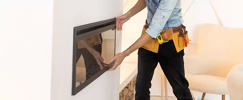 Metal Fireplace Installation in Carbondale, Illinois