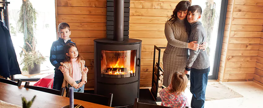 Morso Cast Iron Fireplace Insert Installation in Carbondale, Illinois