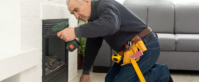New Indoor Fireplace Installation in Carbondale, Illinois
