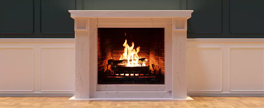 Open Flame Wood-Burning Fireplace Installation Services in Carbondale, Illinois