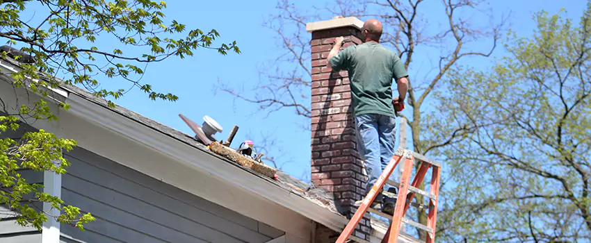 Vinyl and PVC Chimney Flashing Installation in Carbondale, IL